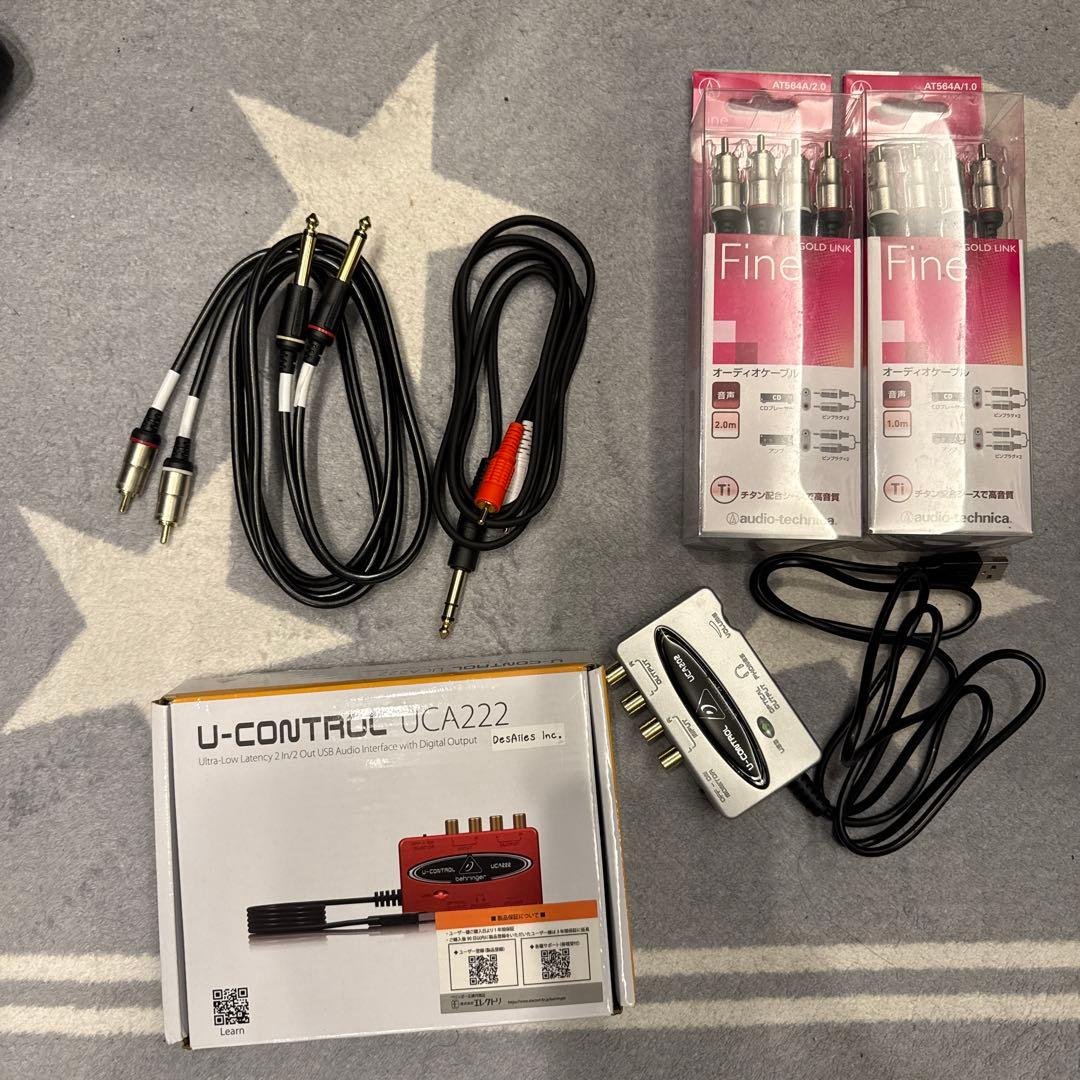 Behringer XENYX X2222USB アナログミキサー配信セット付き