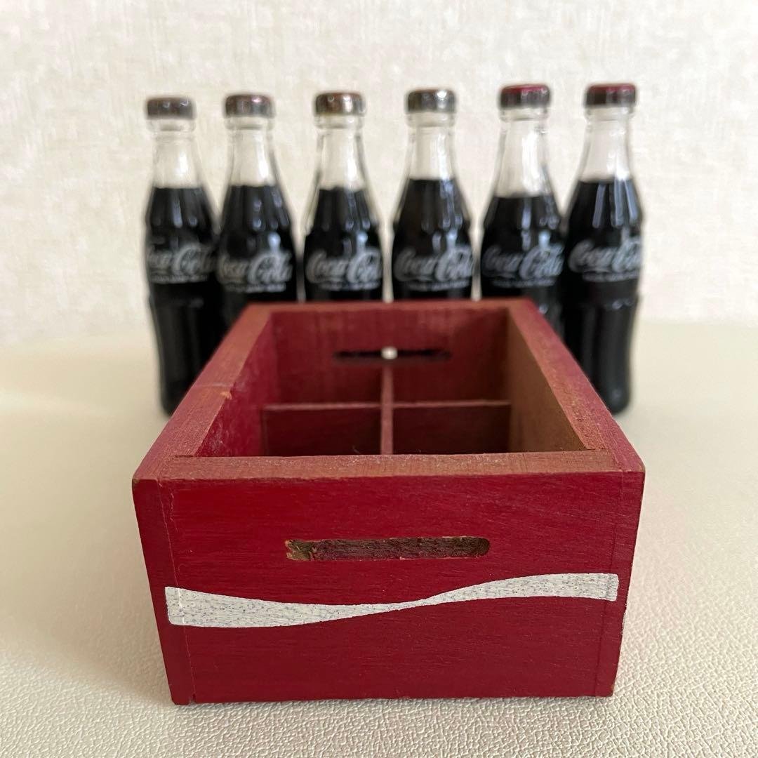 【激レア？？！】　コカコーラ　ミニチュア　昭和レトロ　アンティーク　6本