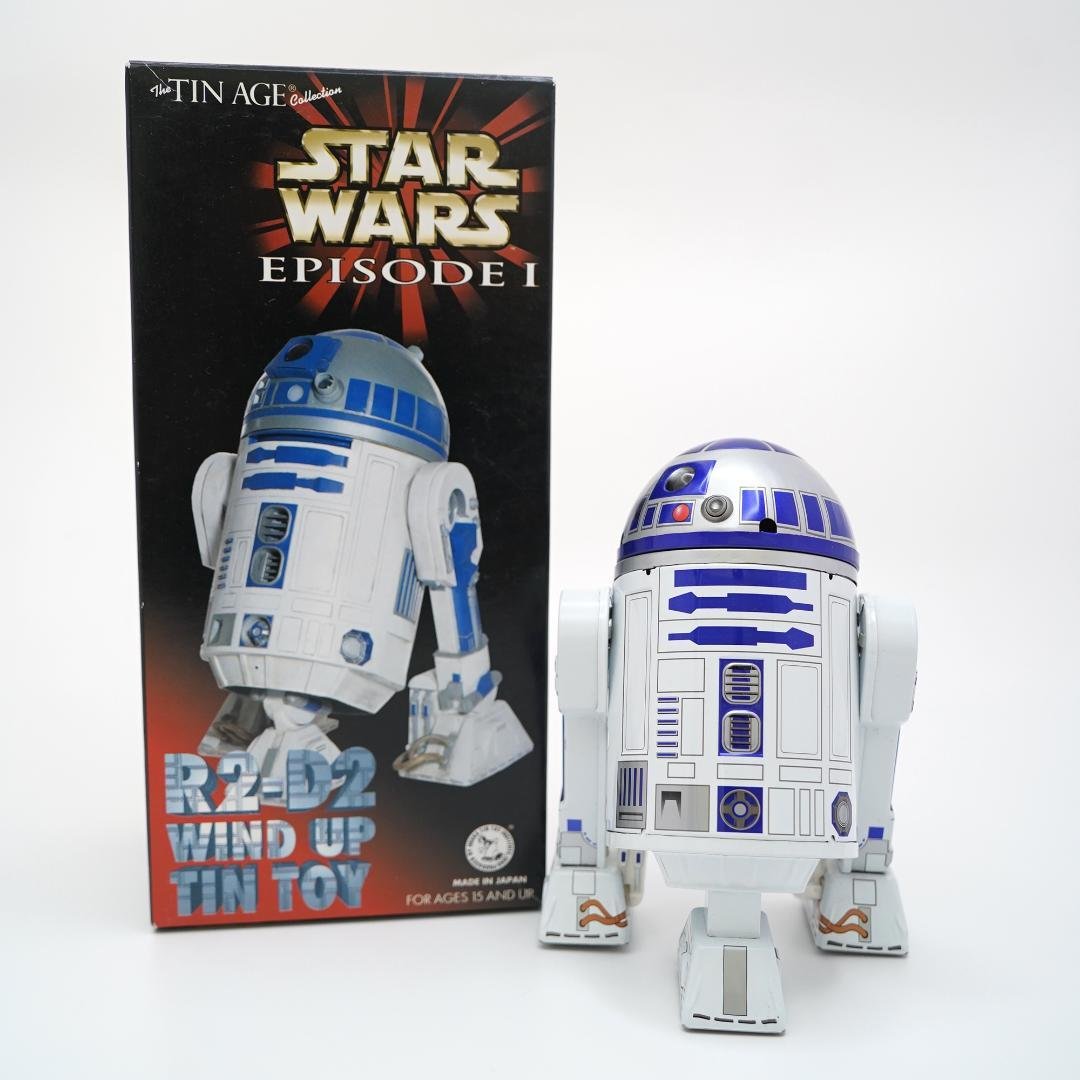 大阪ブリキ STAR WARS R2-D2 WIND UP TIN TOY