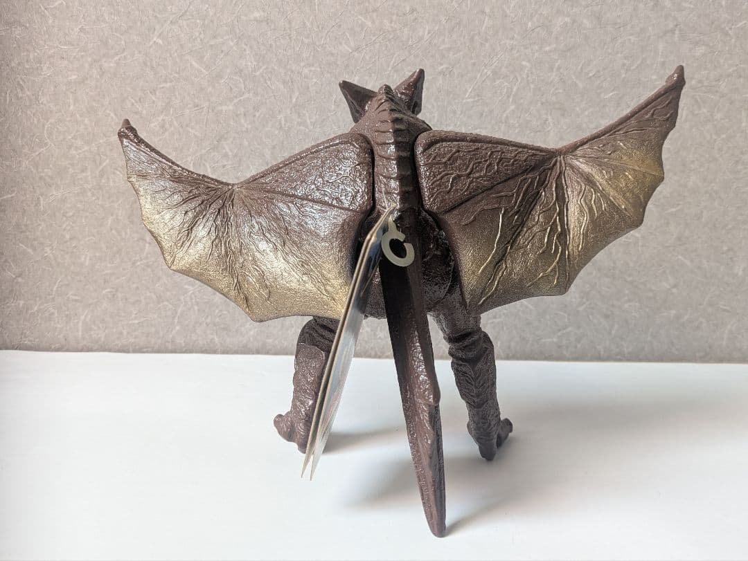 バンダイソフビ　ガメラ　ギャオス　2種　※タグ付　美品　当時物　日本製　ムビモン
