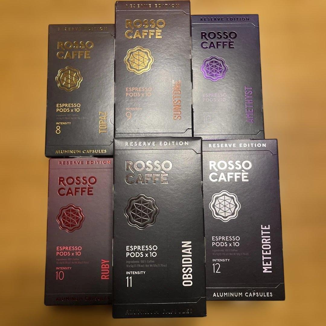 10セット　100杯分　ROSSO CAFFE ロッソカフェ　ネスプレッソ　互換