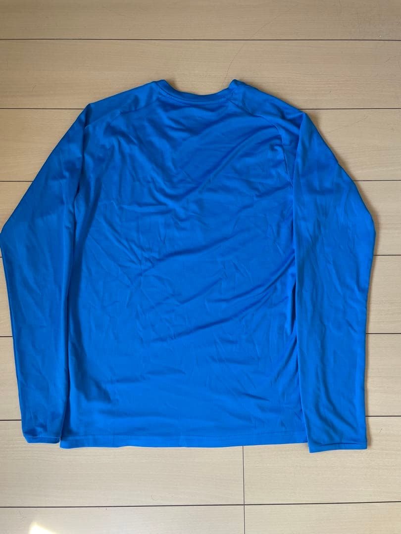 大津高校 サッカー部 トレーニングウェア（長袖） 青 白 ＋ピステ下