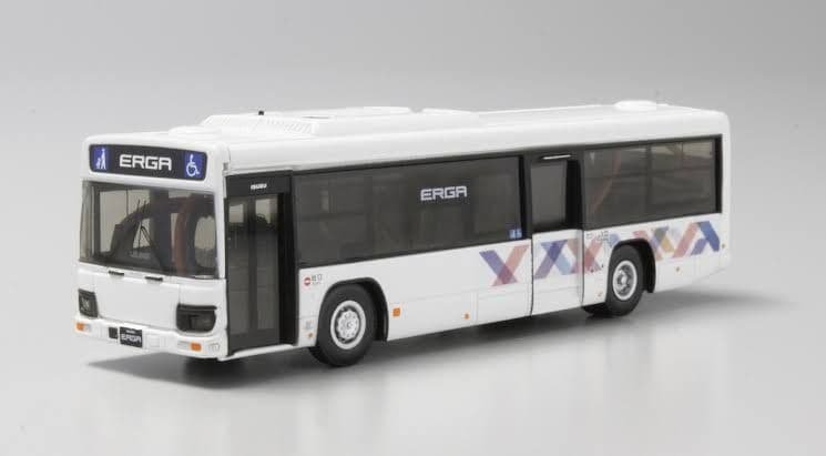 京商ポケットランナー　いすゞエルガERGAワーキングビークル　いすゞプラザ限定品