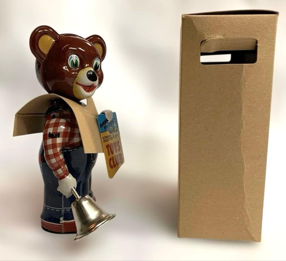 【新品未使用品】ブリキニュースベア　WIND UP BEAR 日本製