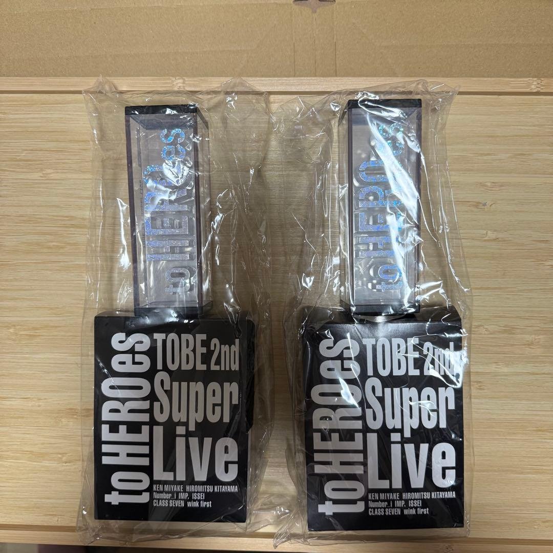 【新品未開封】TOBE toHEROes 2nd ペンライト タオル