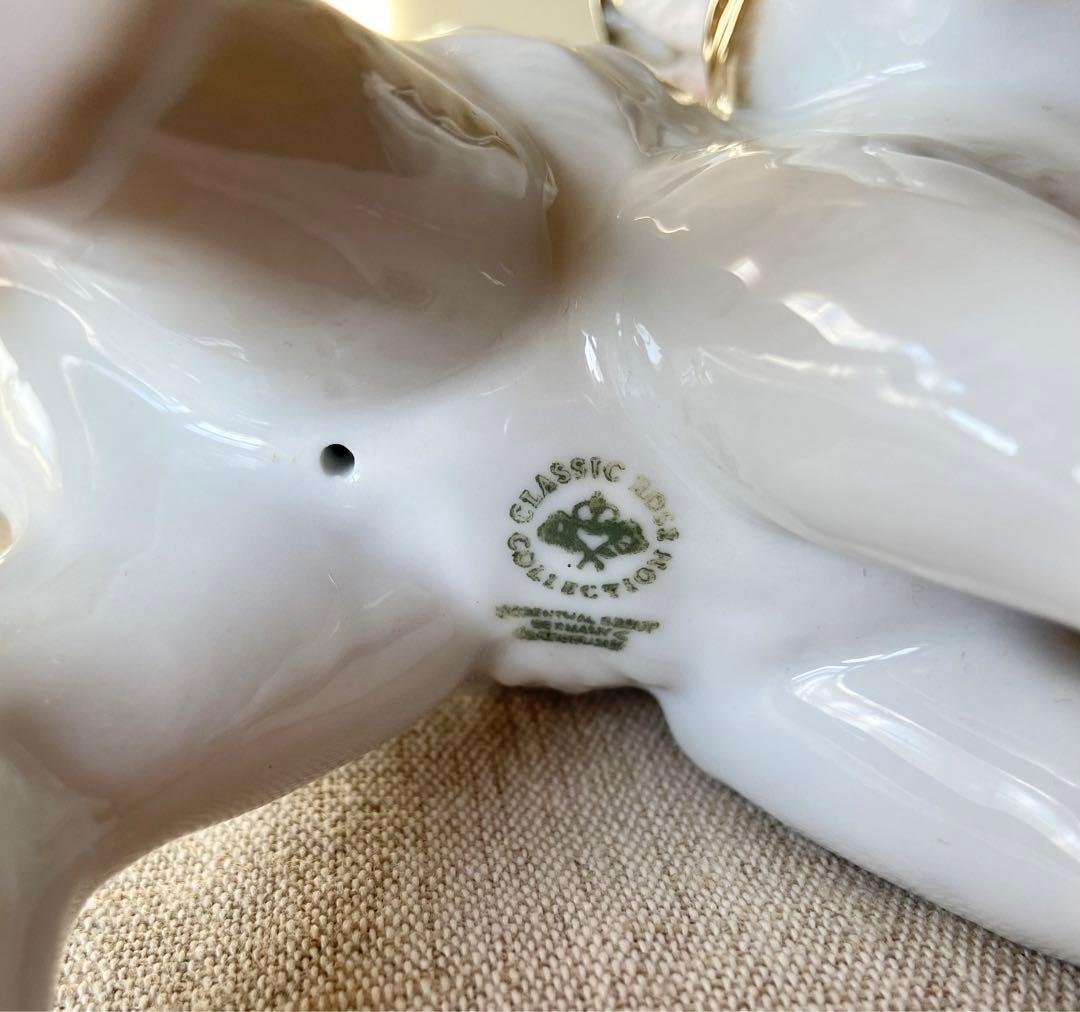 完品　美品　ローゼンタール　振り返る猫のフィギリン　ドイツ　ヴィンテージ