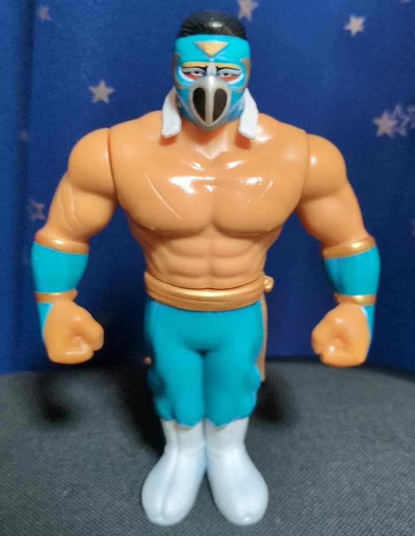 ★WWE ハズブロ風　ハヤブサ　フィギュア　FMW★