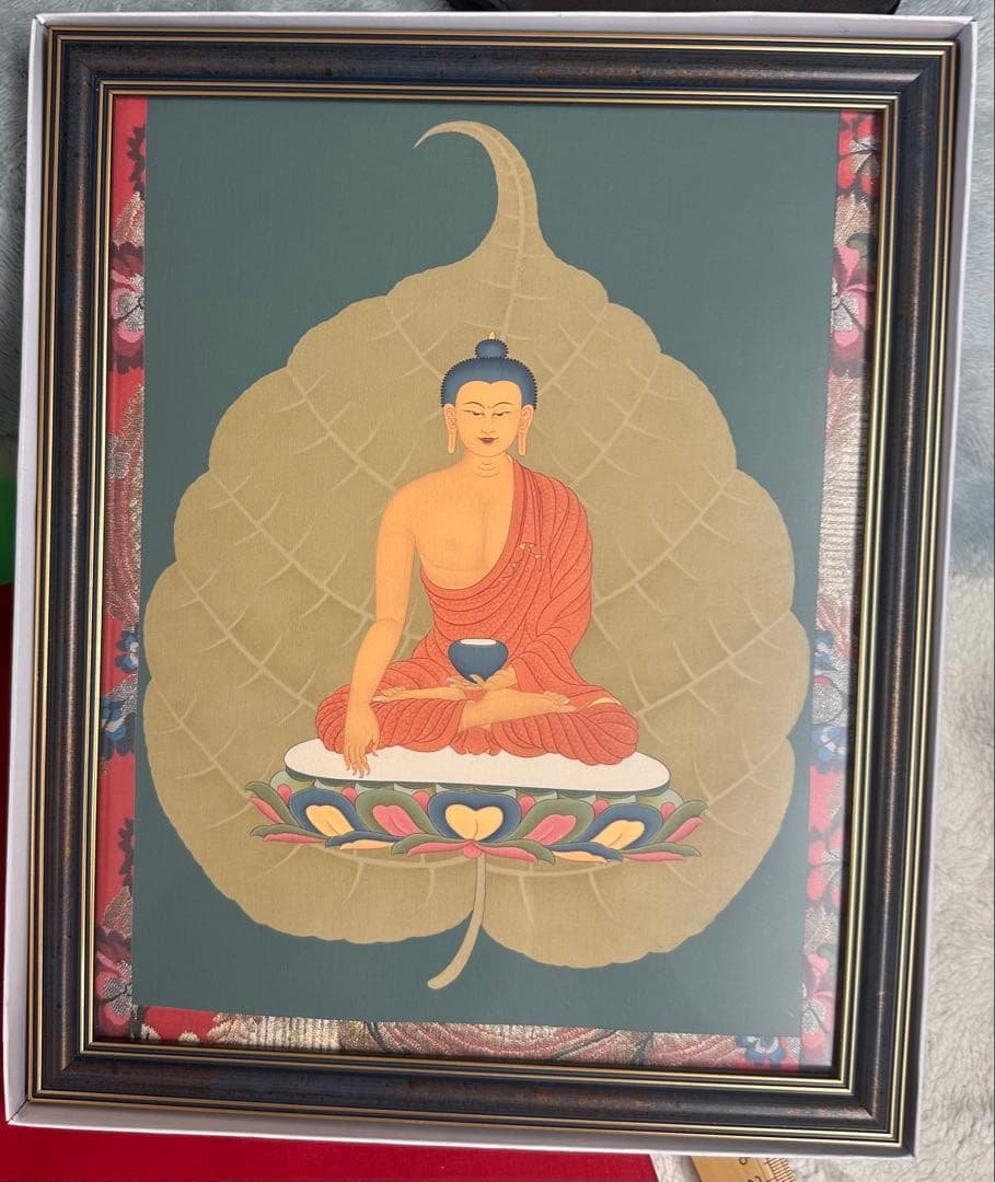 チベット仏画、タンカ　仏陀