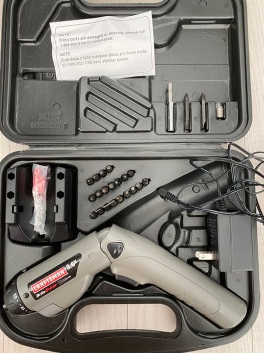 クラフツマン Craftsman 3.6 Volt Screwd