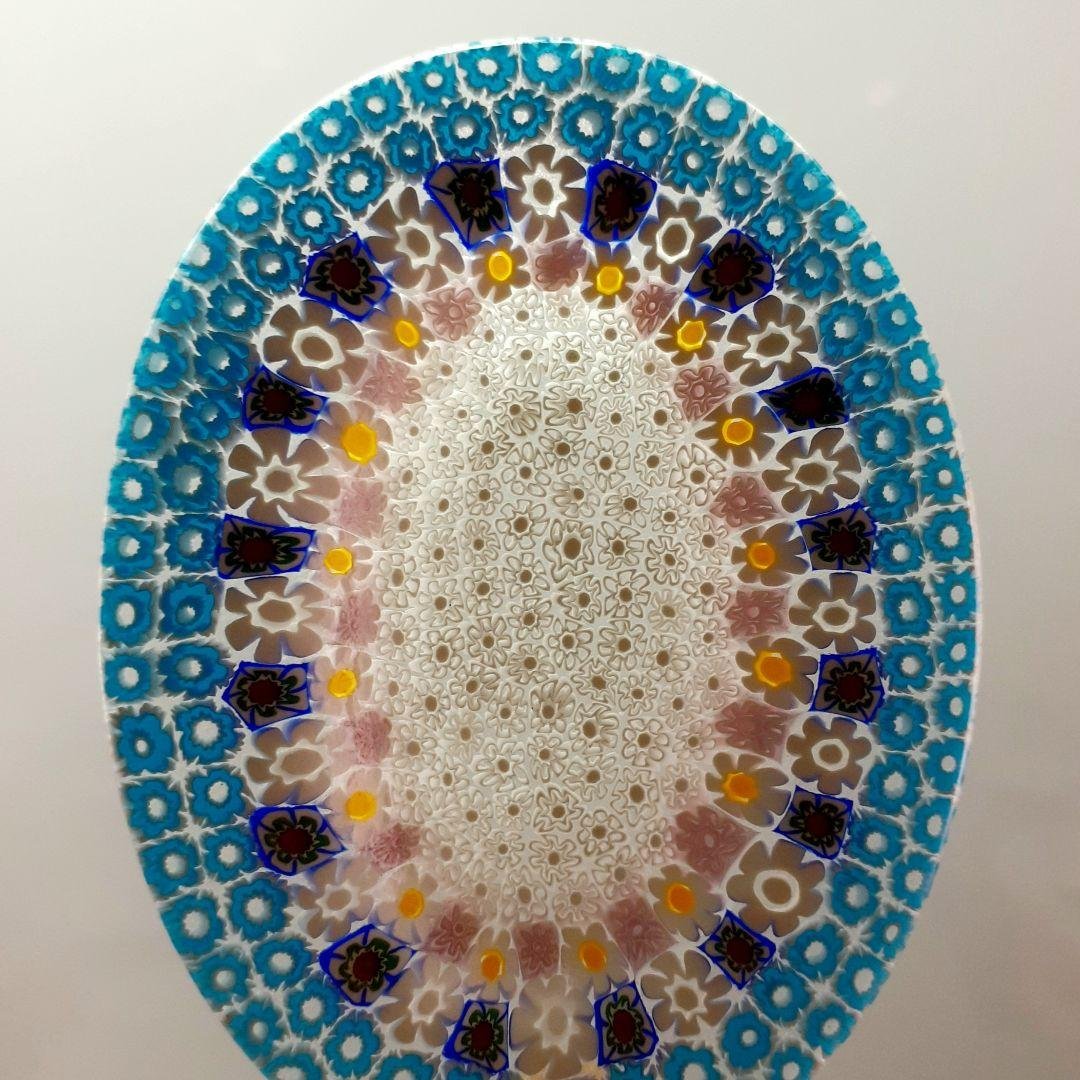 MURANO GLASS ミルフィオリ プレート 皿