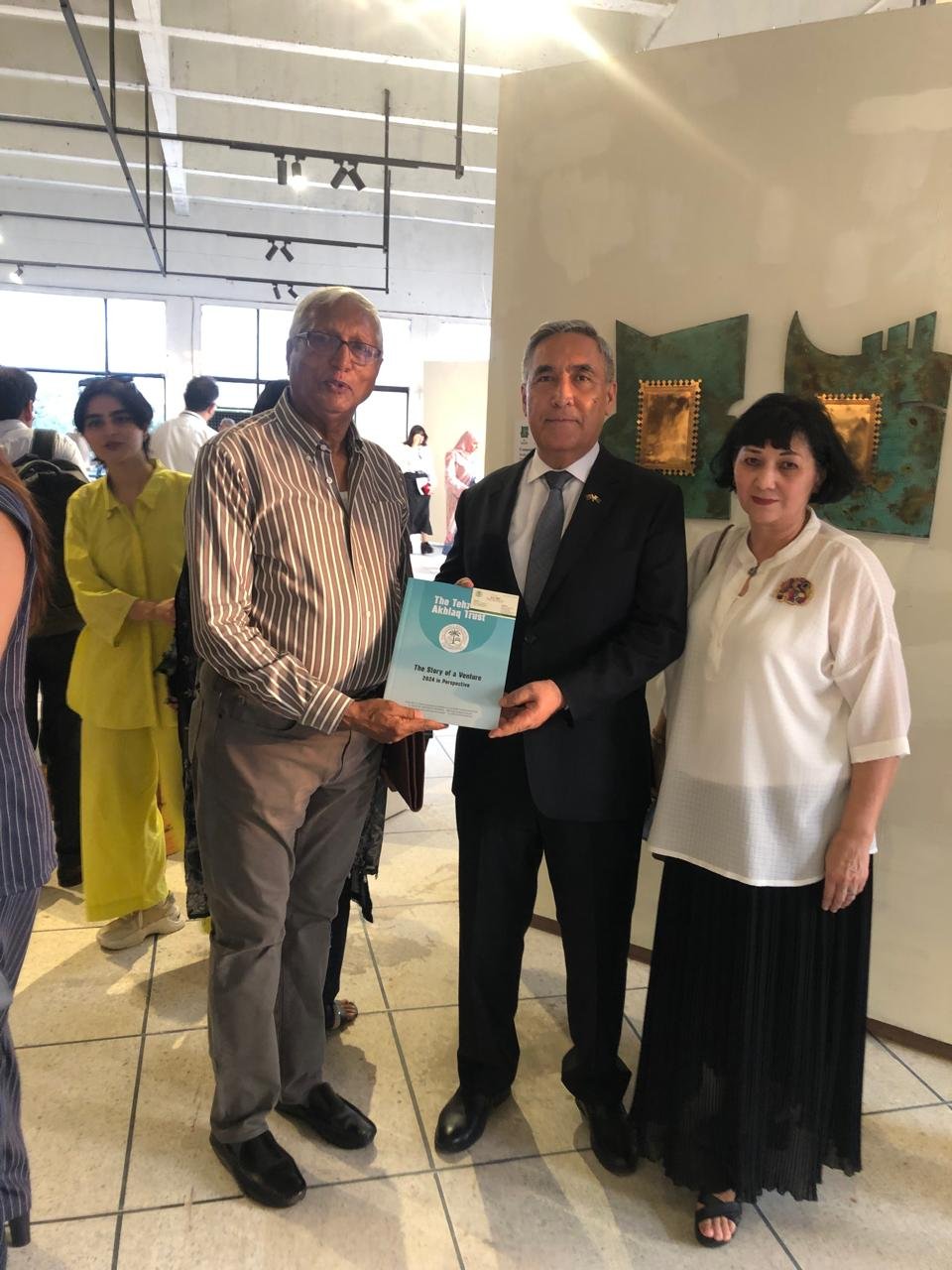 Mr. G.A. Sabri Presents Annual Report to Turkmenistan Ambassador