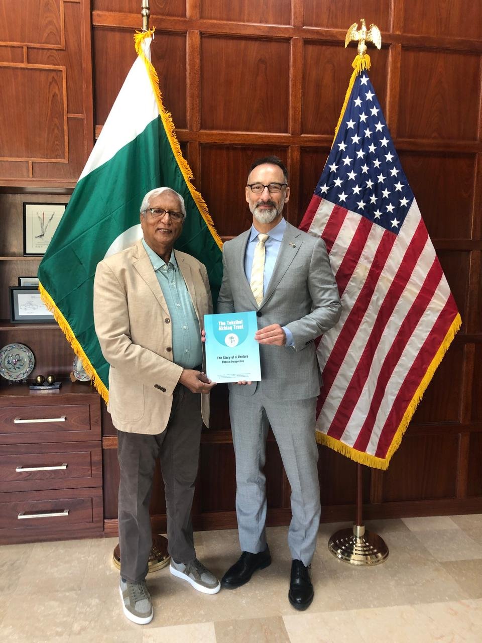 President Trust Meets U.S. Consul General in Lahore